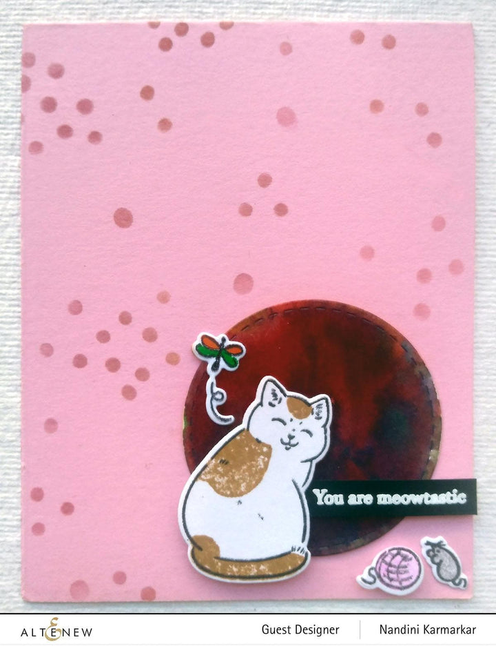 Altenew Stamp & Die Bundle Cat Life Stamp & Die Bundle