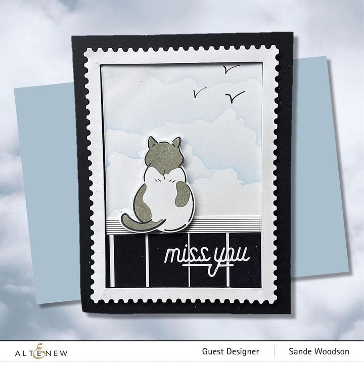 Altenew Stamp & Die Bundle Cat Life Stamp & Die Bundle