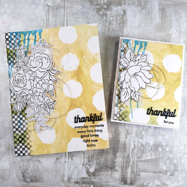 Altenew Celebrate Us & Celebrate Today stamp and die bundle for card making, featuring festive designs and detailed cutting dies.