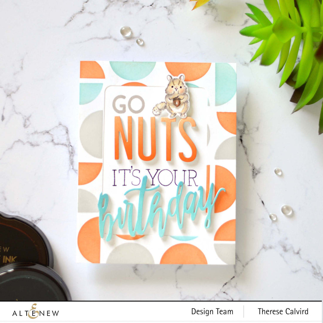 Altenew Stamp & Die Bundle Chipmunk & Squirrel Stamp & Die Bundle