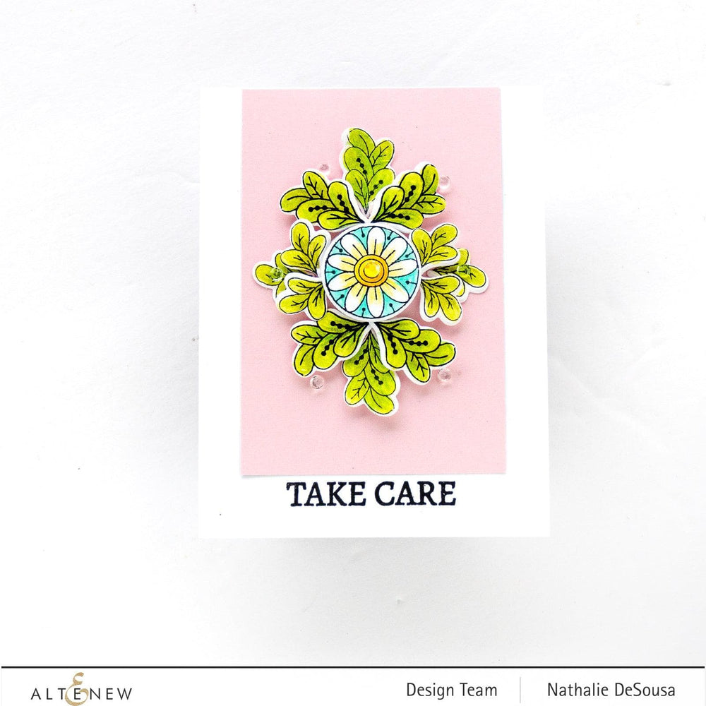 Altenew Stamp & Die Bundle Circle and Feathers Stamp & Die Bundle