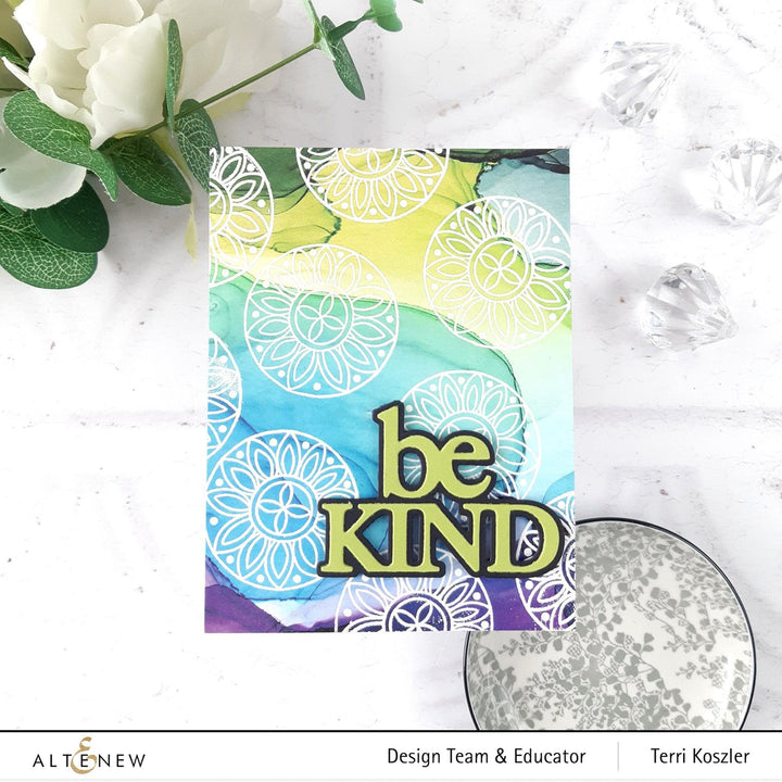 Altenew Stamp & Die Bundle Circle Daisy Stamp & Die Bundle