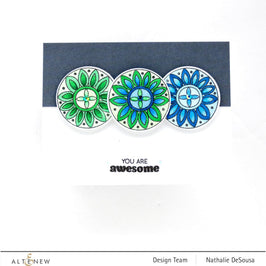 Altenew Stamp & Die Bundle Circle Daisy Stamp & Die Bundle