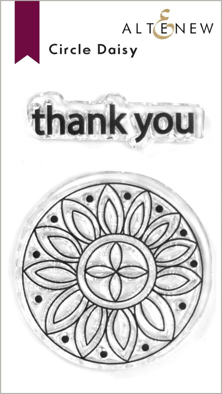 Altenew Stamp & Die Bundle Circle Daisy