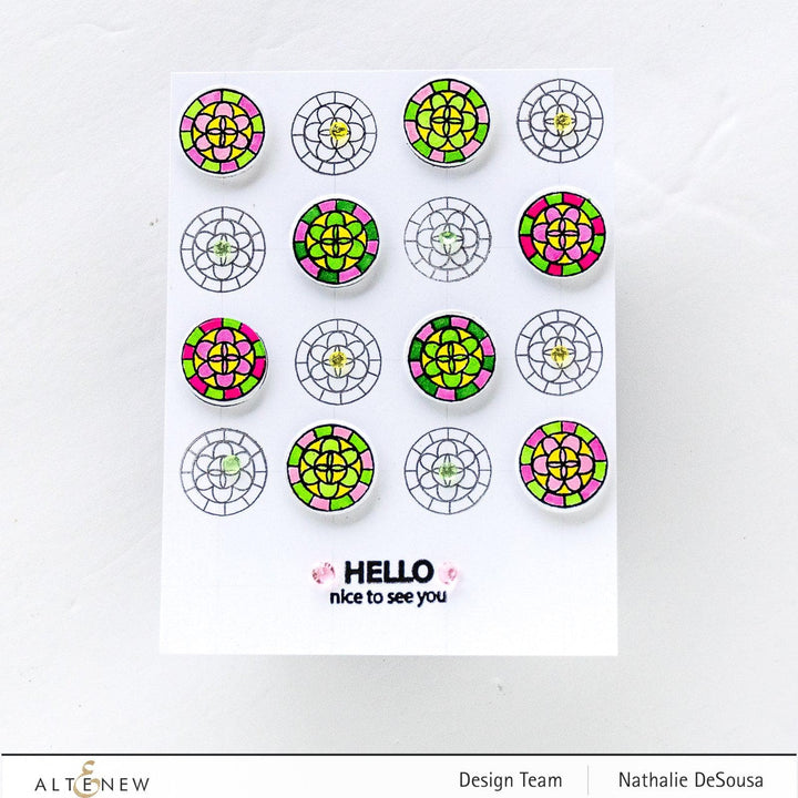 Altenew Stamp & Die Bundle Circle Delights Stamp & Die Bundle