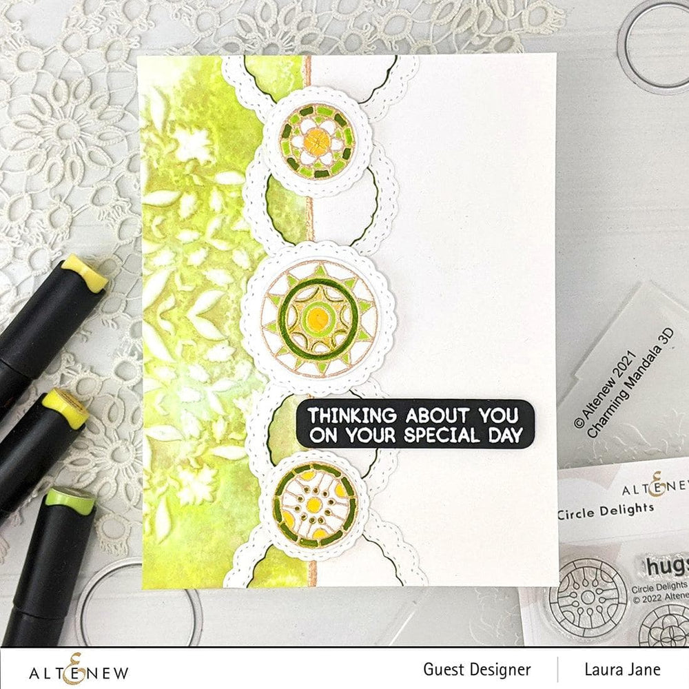 Altenew Stamp & Die Bundle Circle Delights Stamp & Die Bundle