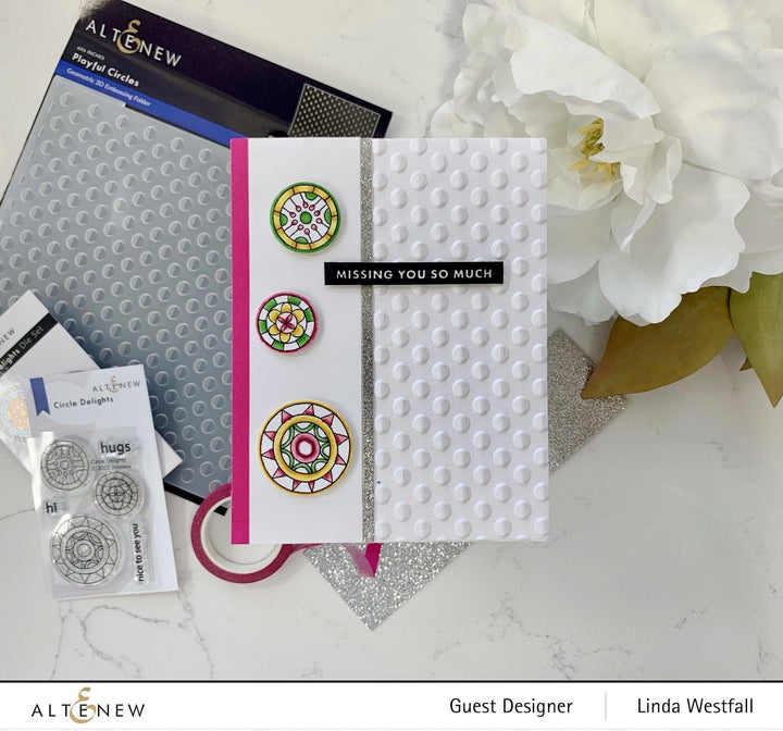 Altenew Stamp & Die Bundle Circle Delights Stamp & Die Bundle