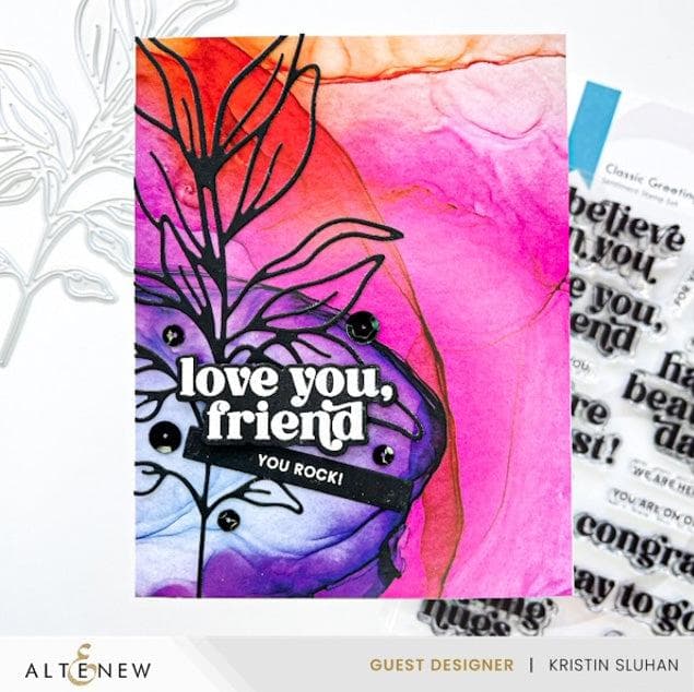 Altenew Stamp & Die Bundle Classic Greetings