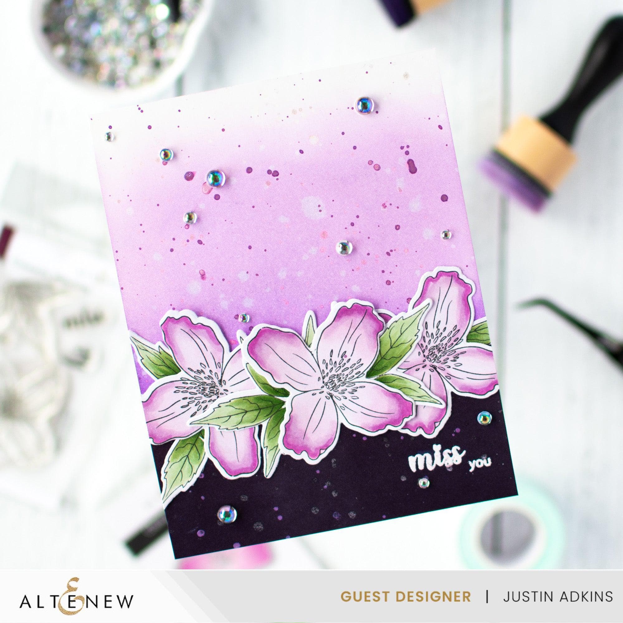 Clematis Montana Stamp & Die Bundle | Altenew