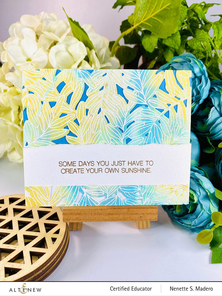 Altenew Stamp & Die Bundle Climbing Leaves Stamp & Die Bundle