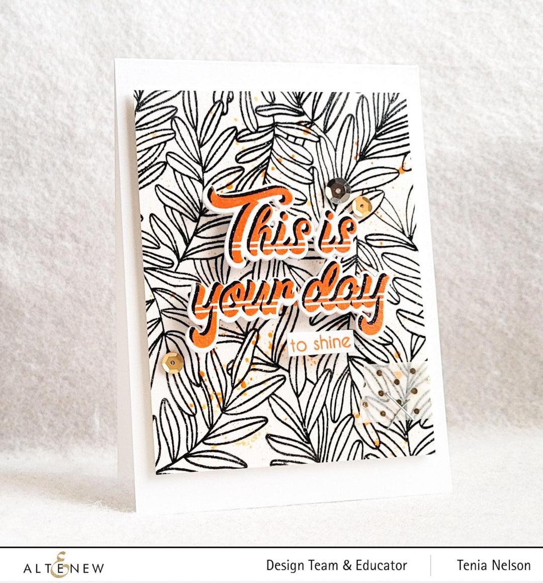 Altenew Stamp & Die Bundle Climbing Leaves Stamp & Die Bundle