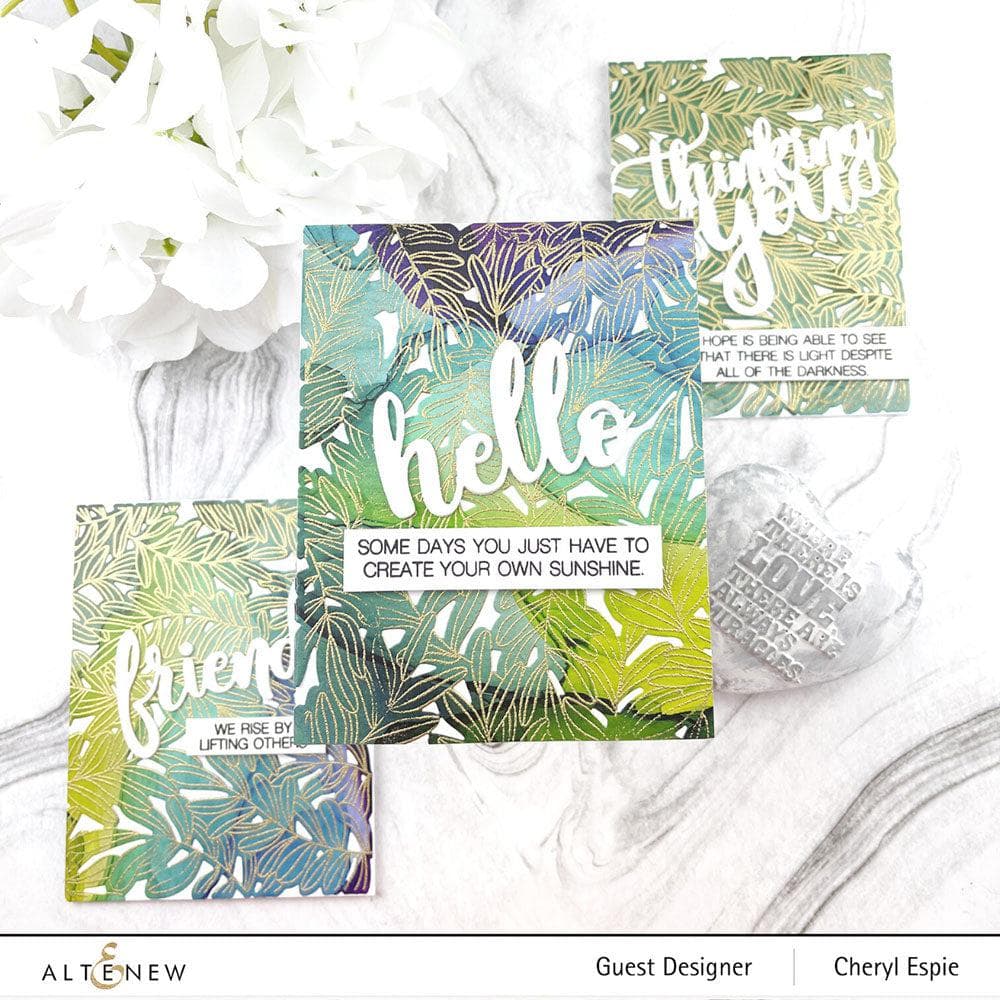 Altenew Stamp & Die Bundle Climbing Leaves Stamp & Die Bundle