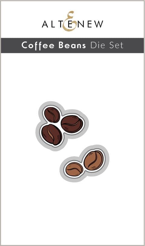 Altenew Stamp & Die Bundle Coffee Beans Stamp & Die Bundle