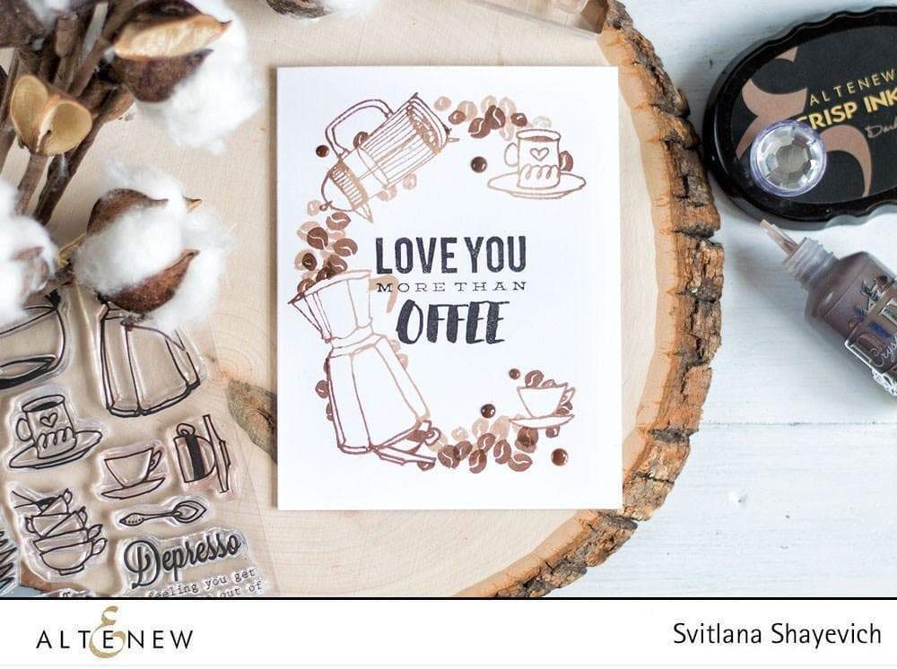 Altenew Stamp & Die Bundle Coffee Love Stamp & Die Bundle
