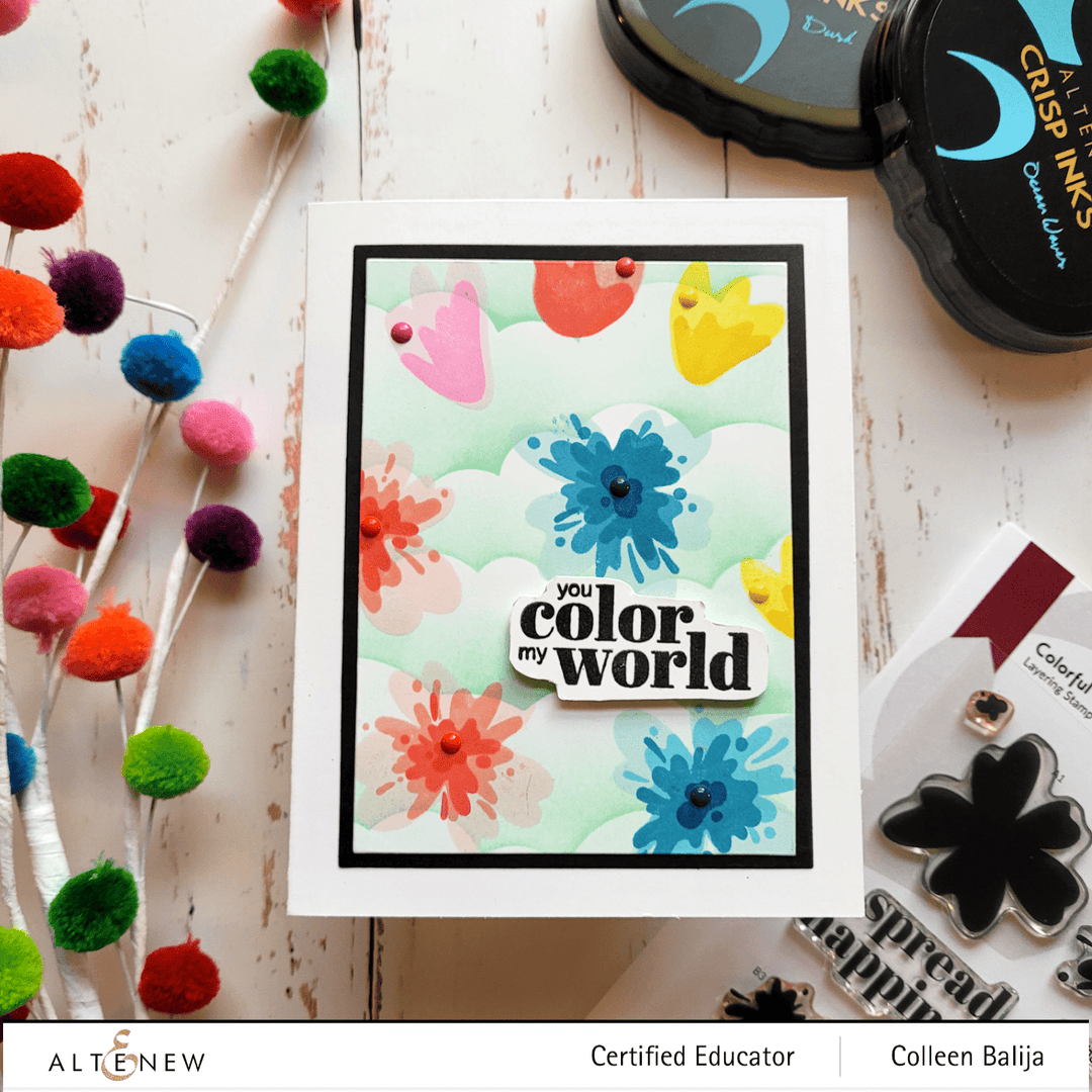 Altenew Stamp & Die Bundle Colorful Soul Stamp & Die Bundle