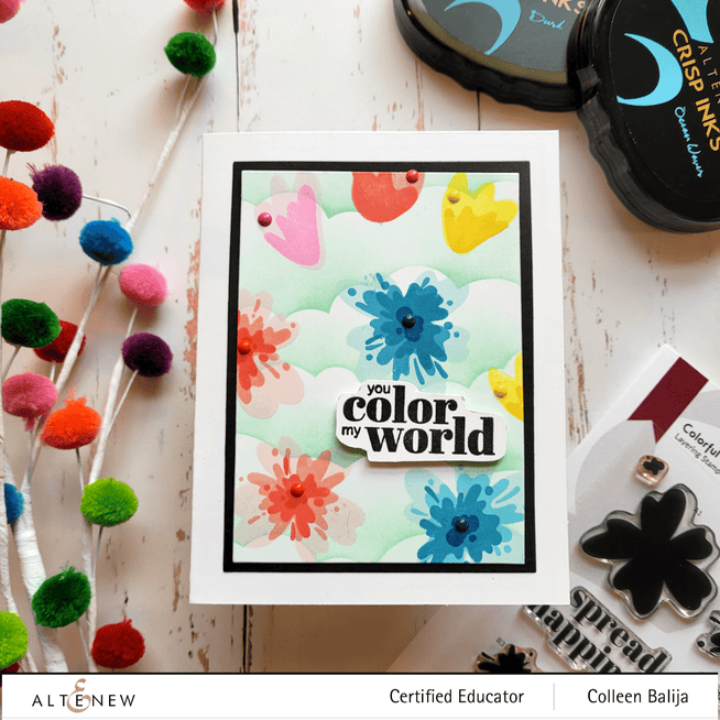 Altenew Stamp & Die Bundle Colorful Soul Stamp & Die Bundle