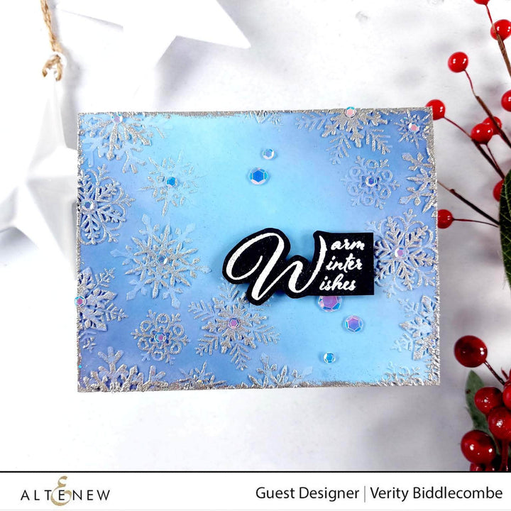 Altenew Stamp & Die Bundle Cozy Winter Vibes Stamp & Die Bundle