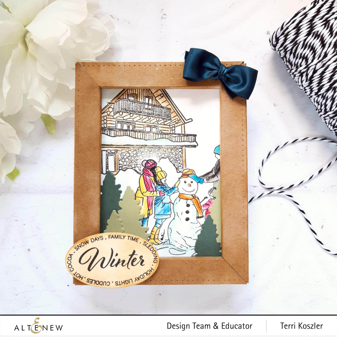 Altenew Stamp & Die Bundle Cozy Winter Vibes Stamp & Die Bundle