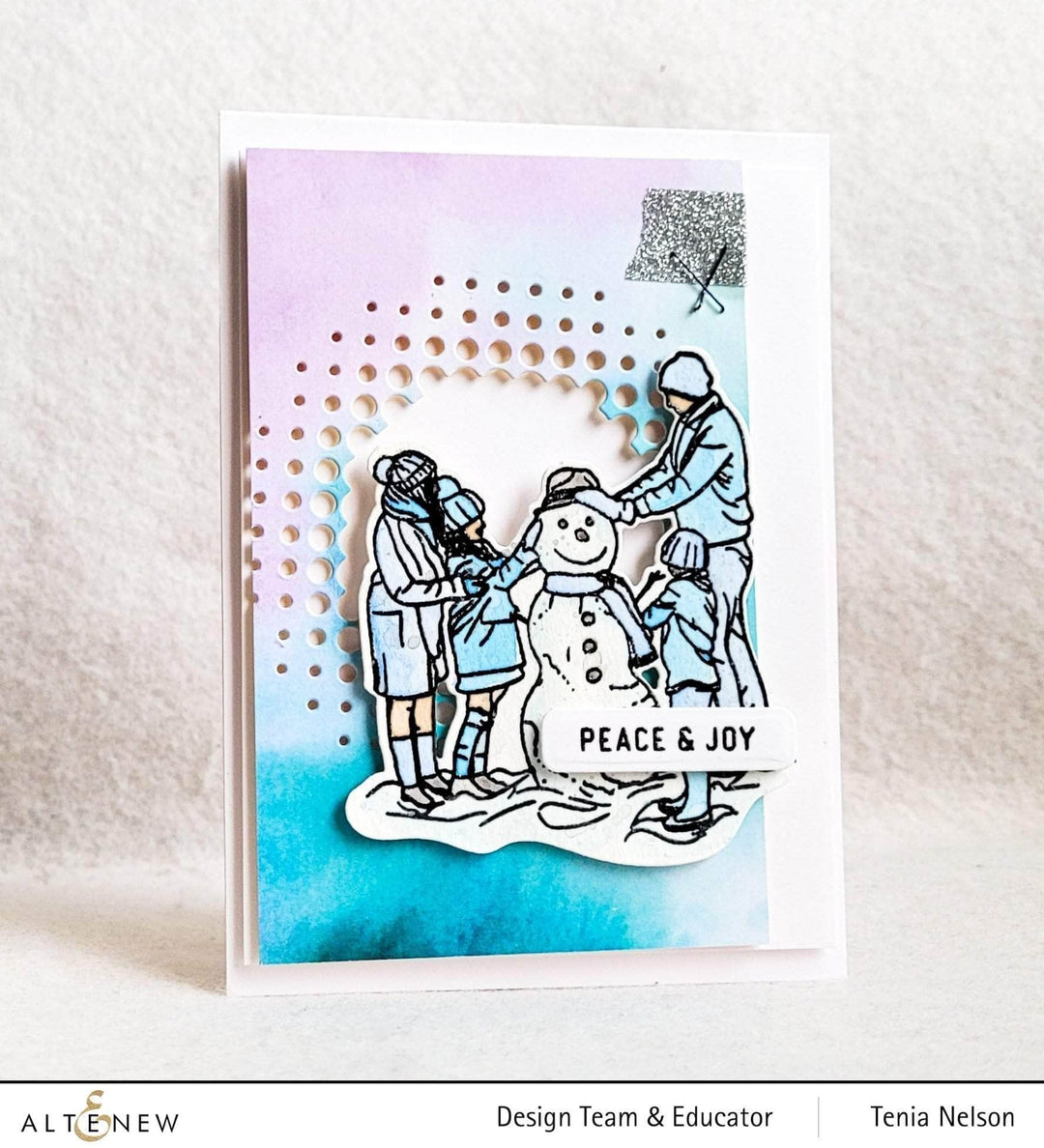 Altenew Stamp & Die Bundle Cozy Winter Vibes Stamp & Die Bundle