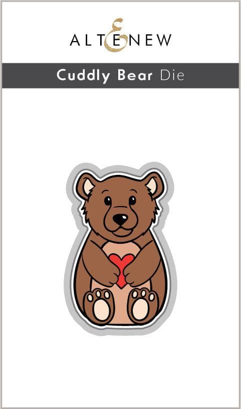 Altenew Stamp & Die Bundle Cuddly Bear