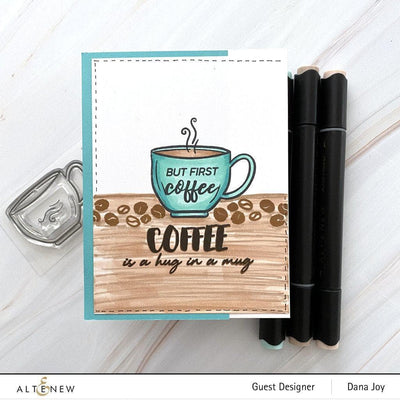 Altenew Stamp & Die Bundle Cup of Coffee Stamp & Die Bundle