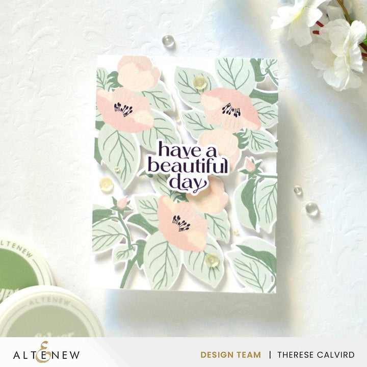Altenew Stamp & Die Bundle Cupped Flowers