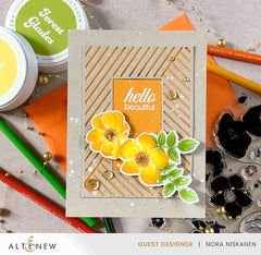Altenew Stamp & Die Bundle Cupped Flowers