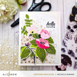 Altenew Stamp & Die Bundle Cupped Flowers