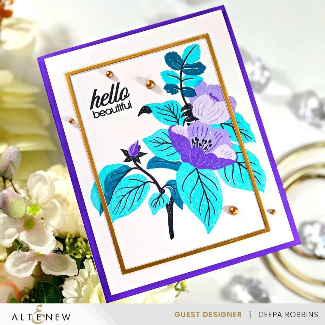 Altenew Stamp & Die Bundle Cupped Flowers