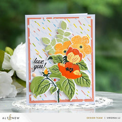 Altenew Stamp & Die Bundle Cupped Flowers