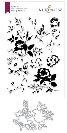 Altenew Stamp & Die Bundle Dainty Bouquet Stamp & Die Bundle
