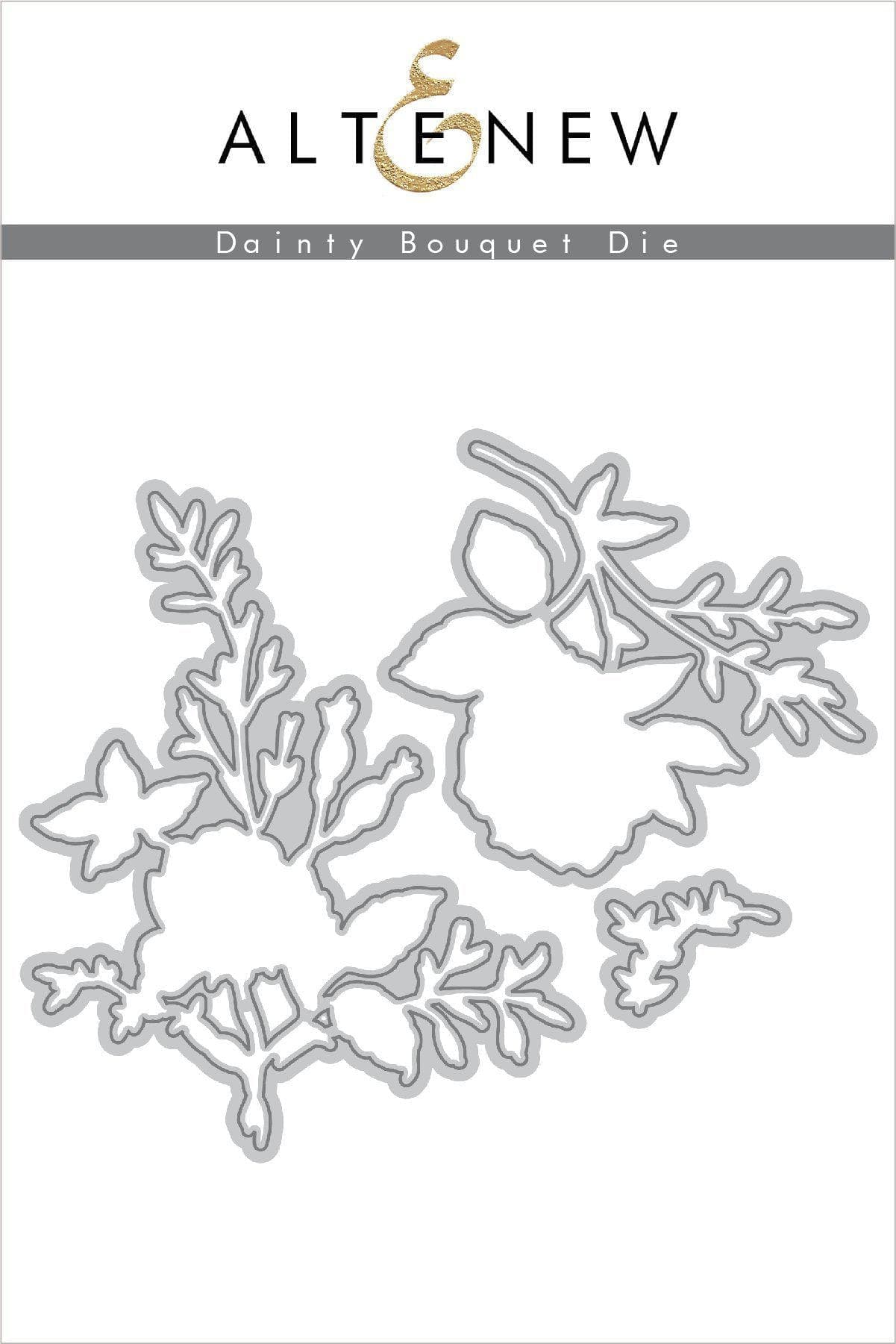 Dainty Bouquet Stamp & Die Bundle | Altenew