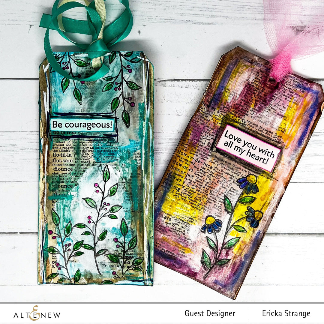 Altenew Stamp & Die Bundle Dainty Flowers