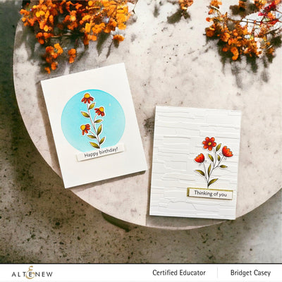 Altenew Stamp & Die Bundle Dainty Flowers