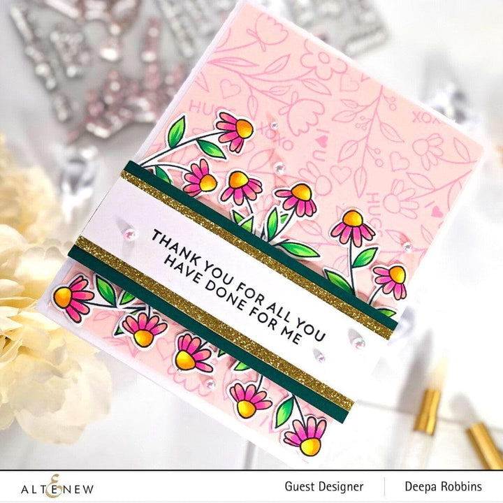 Altenew Stamp & Die Bundle Dainty Flowers