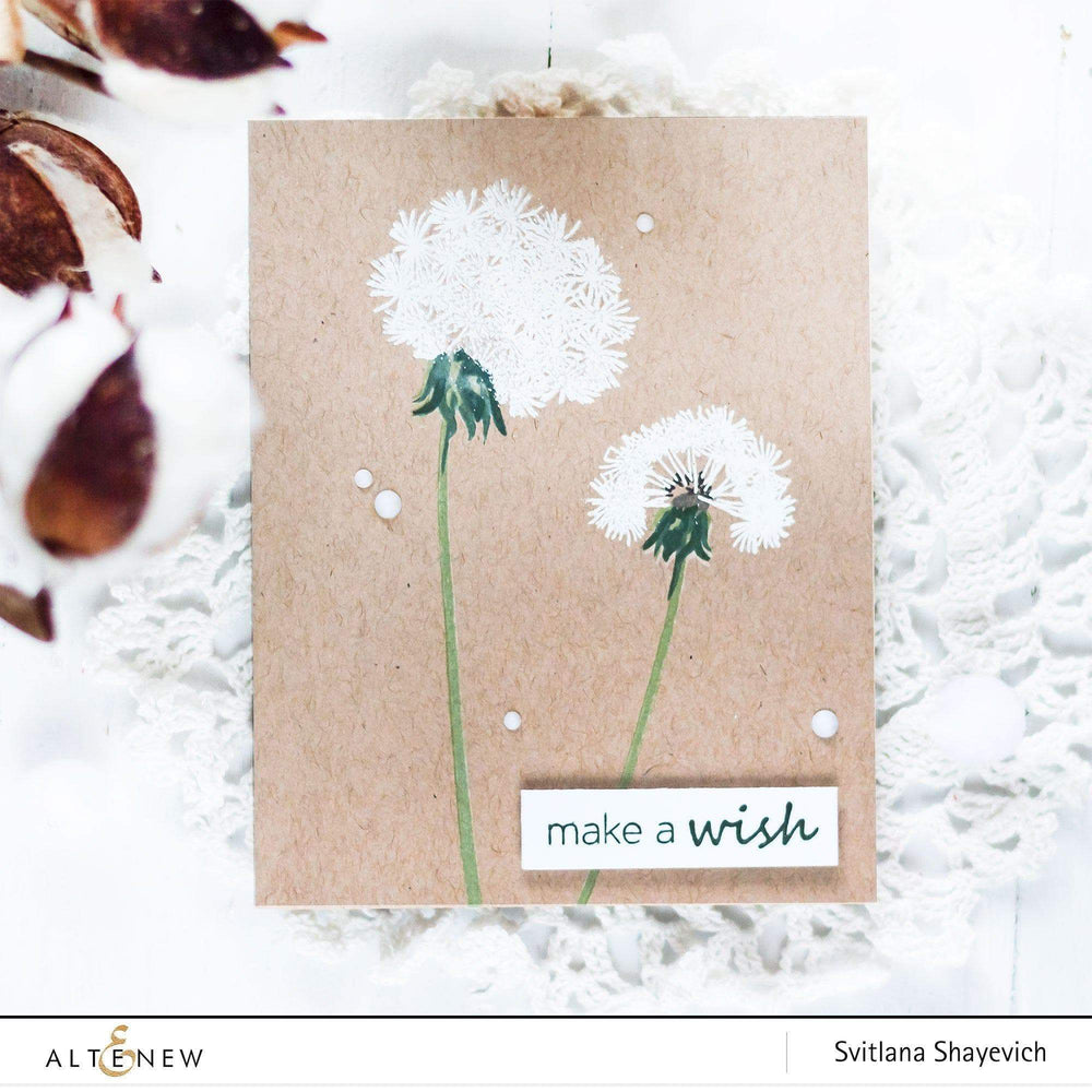 Altenew Stamp & Die Bundle Dandelion Wishes Stamp & Die Bundle