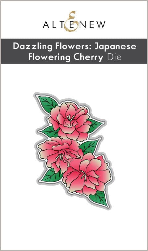 Altenew Stamp & Die Bundle Dazzling Flowers - Japanese Flowering Cherry
