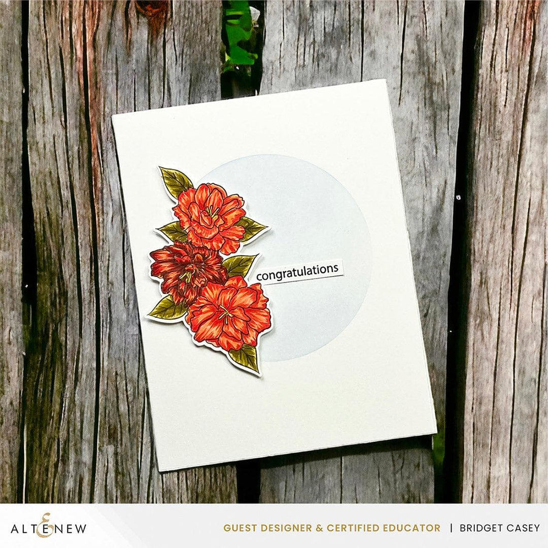 Altenew Stamp & Die Bundle Dazzling Flowers - Japanese Flowering Cherry