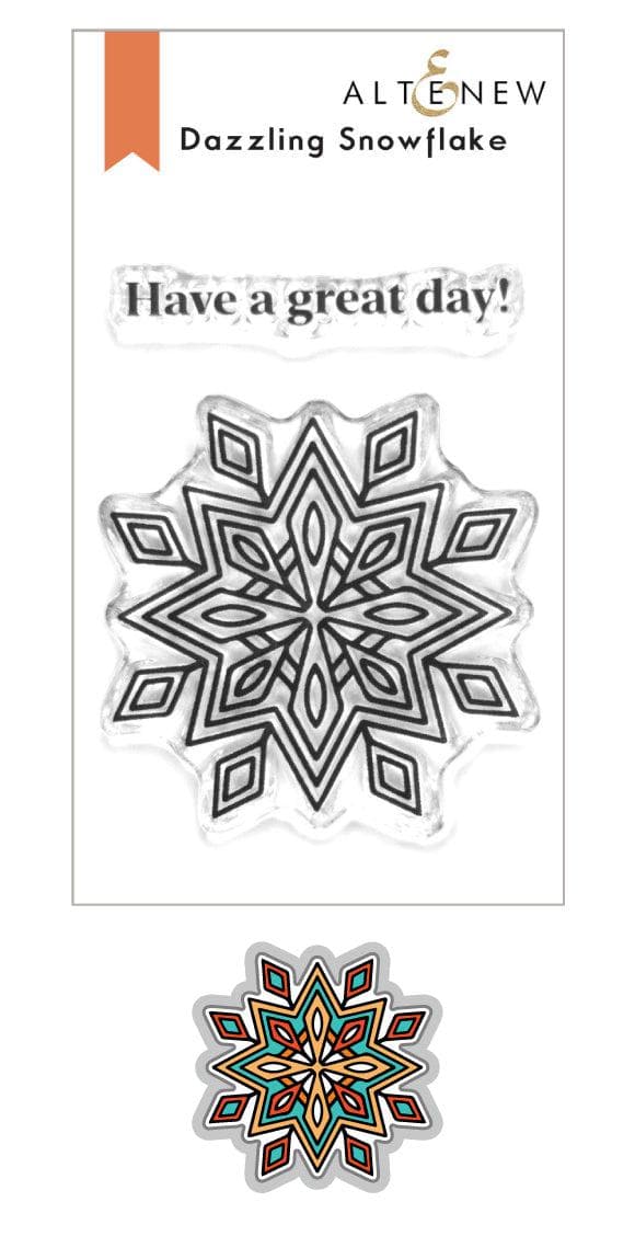 Altenew Stamp & Die Bundle Dazzling Snowflake Stamp & Die Bundle