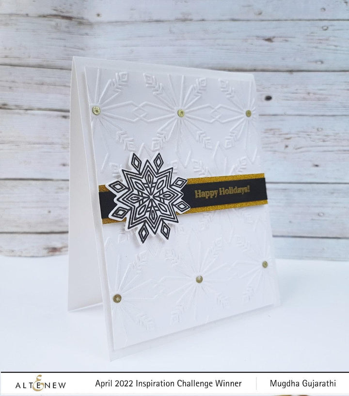 Altenew Stamp & Die Bundle Dazzling Snowflake Stamp & Die Bundle