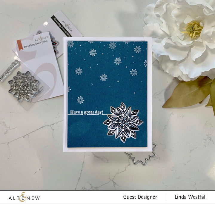 Altenew Stamp & Die Bundle Dazzling Snowflake Stamp & Die Bundle