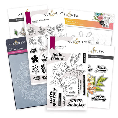 Altenew Stamp & Die Bundle Delicate Botanicals Ensemble