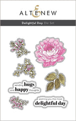 Altenew Hot Foil Plate & Die Bundle Delightful Day
