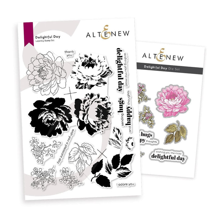 Altenew Hot Foil Plate & Die Bundle Delightful Day