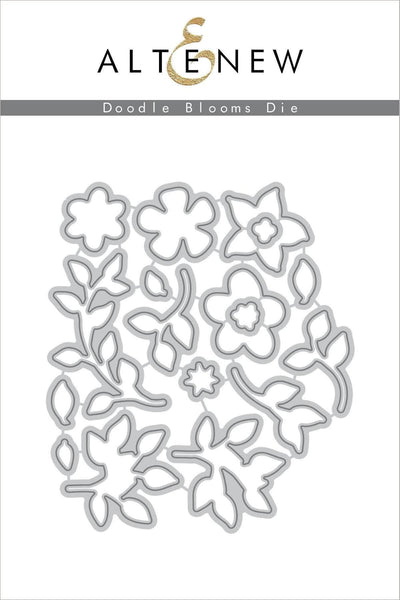 Altenew Stamp & Die Bundle Doodle Blooms