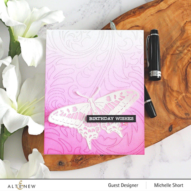 Altenew Stamp & Die Bundle Dovetail Butterflies Stamp & Die Bundle