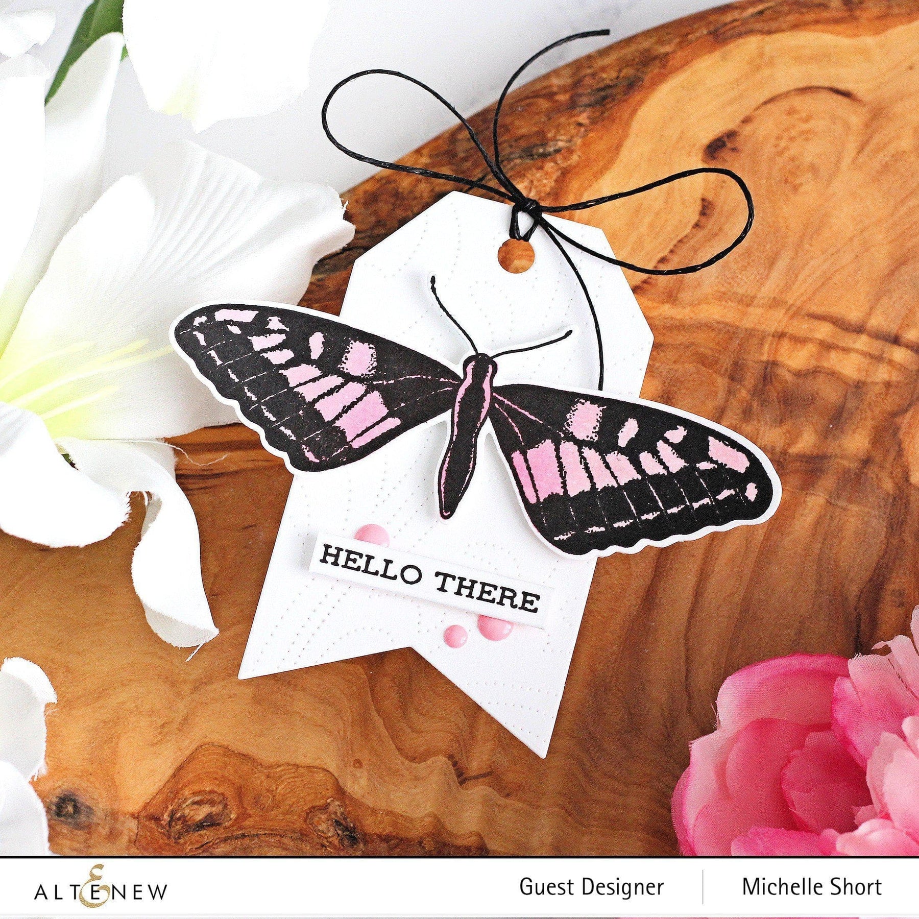 Altenew Hope Butterfly Stamp & Die Bundle Die