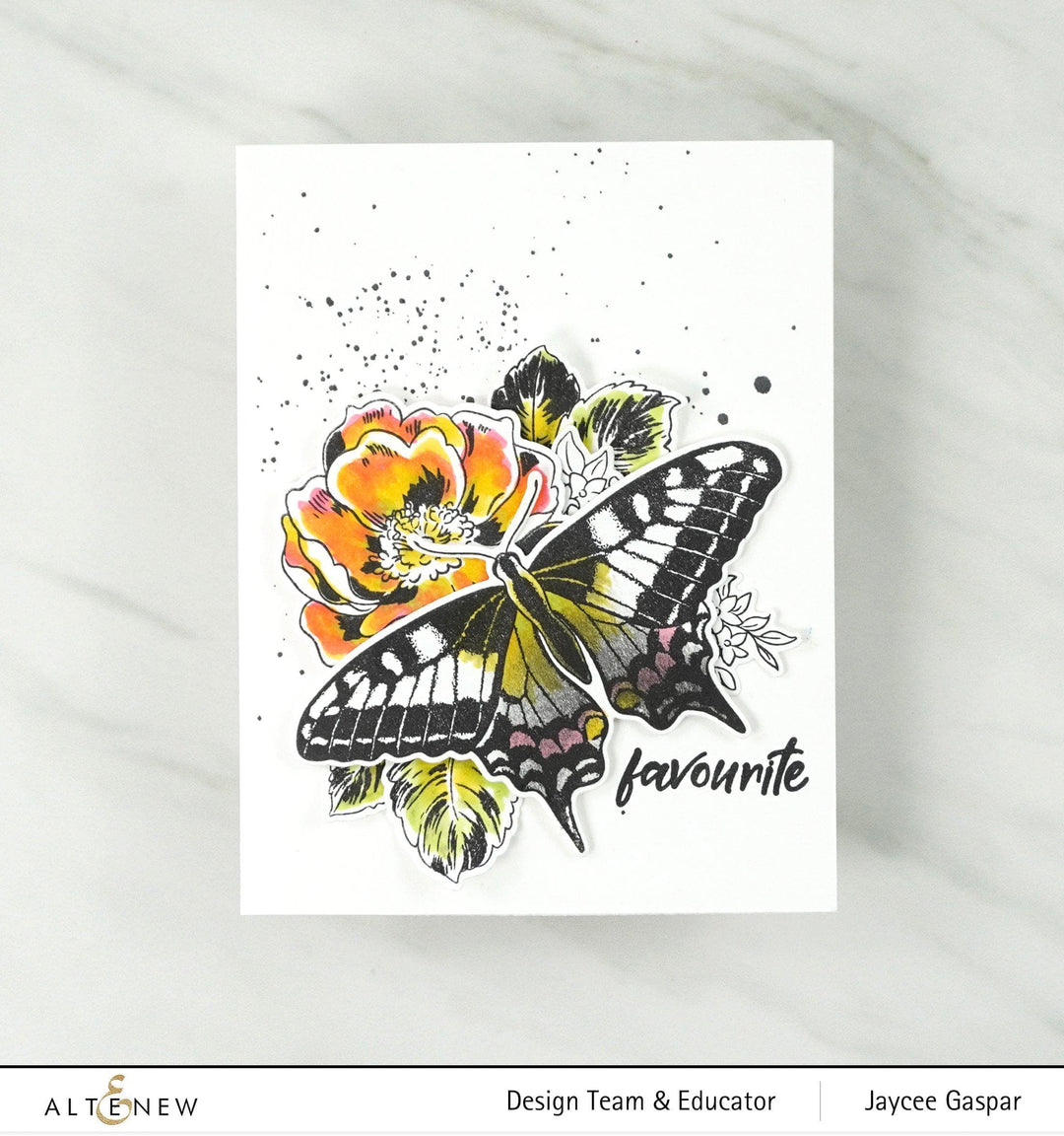Altenew Stamp & Die Bundle Dovetail Butterflies Stamp & Die Bundle