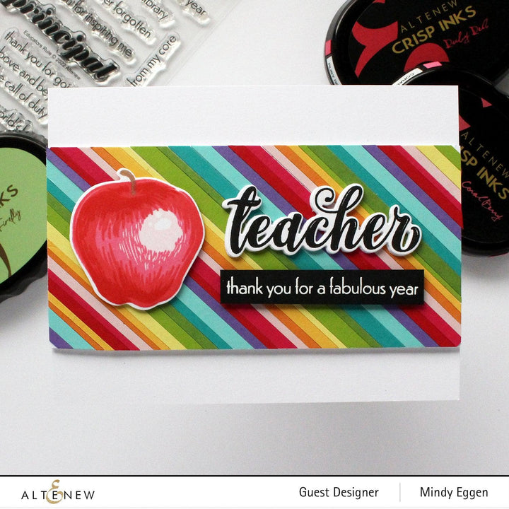 Altenew Stamp & Die Bundle Educators Rule Stamp & Die Bundle