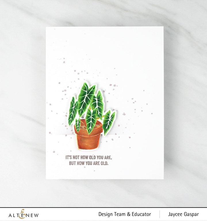 Altenew Stamp & Die Bundle Elegant Alocasia Stamp & Die Bundle